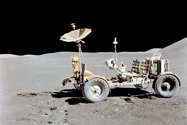 Inovações Tecnológicas da Apollo - O veículo lunar, ou ROVER.